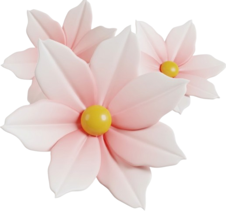 Decorative floral accent